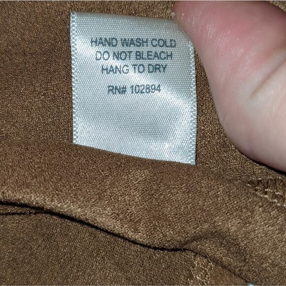 Sleeveless brown ruched top Western boho Bohemian Indian Y2K - Picture 4 of 8